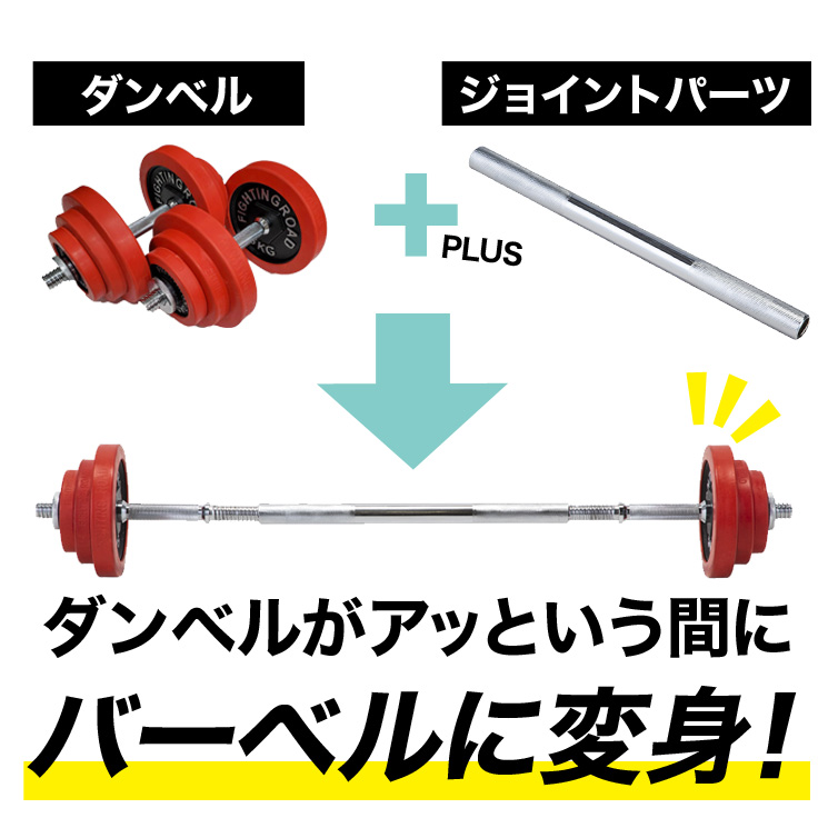FIGHTING ダンベルプレート 総重量 １７５キロ　引き取り限定 fightingroad_pr75red