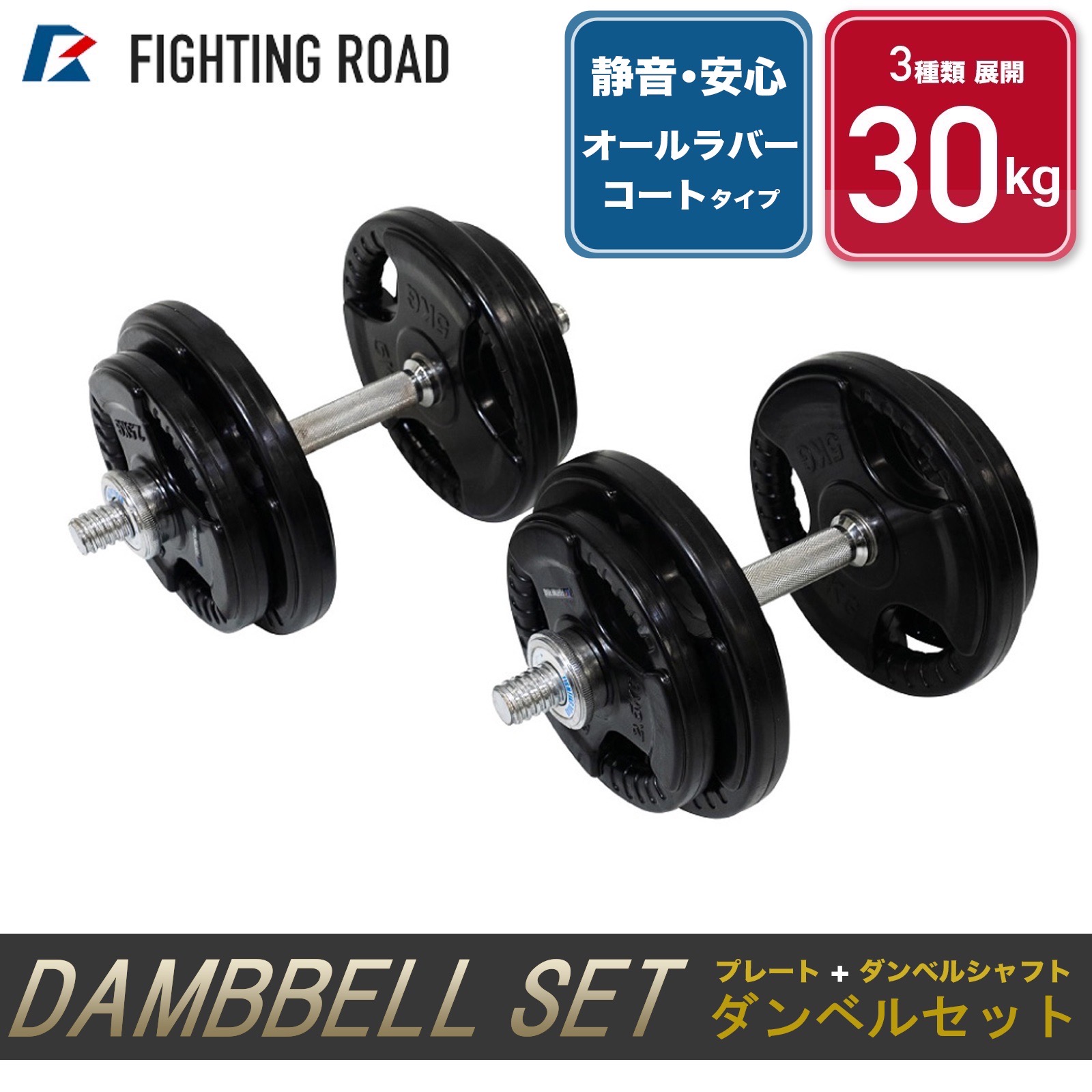 FIGHTING ROAD】高品質プレート ブラックタイプ (単品